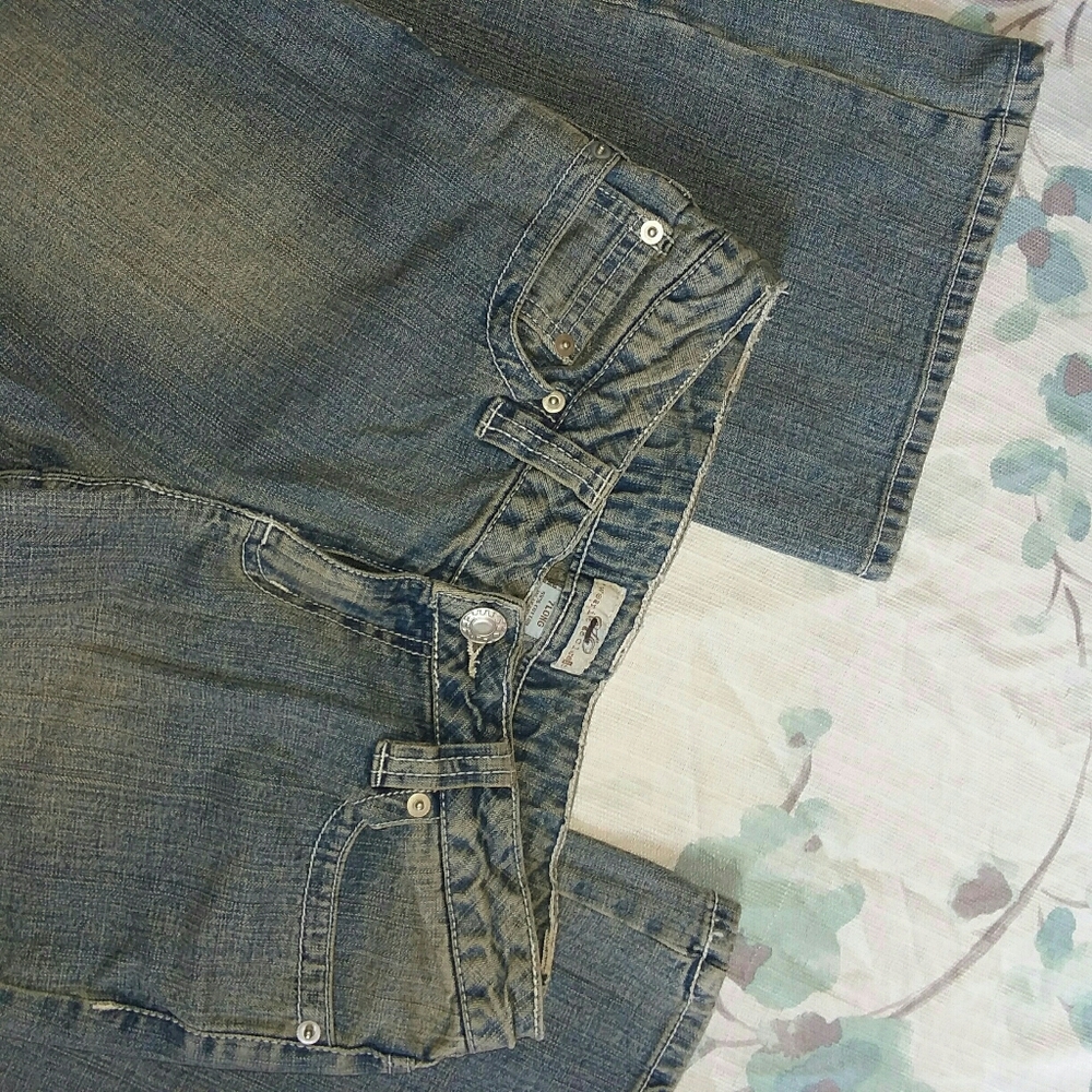 Juniors 7 long jeans